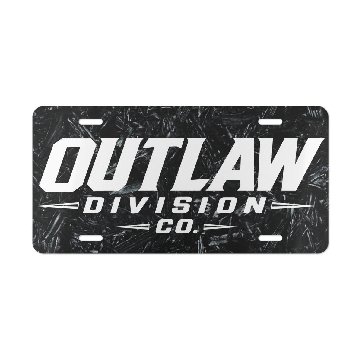 Outlaw Division Co. Vanity Plate