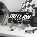 Outlaw Division Co. Vanity Plate